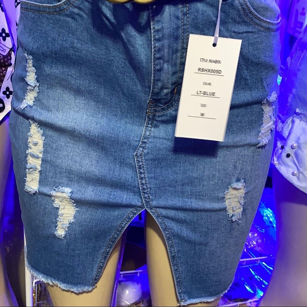 Denim Skirt